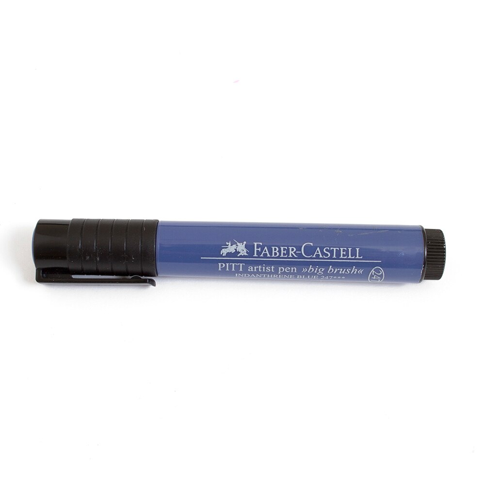 Faber Castell, Pitt, Artist, Big, Brush Pen, Indanthrene Blue